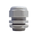 Conector Plástico Blanco Tipo Glándula para Rosca NPT 1
