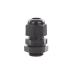 Conector Plástico Negro Tipo Glándula para Cable de 3.5 a 6 mm de Diámetro.
