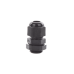 Conector Plástico Negro Tipo Glándula para Cable de 3.5 a 6 mm de Diámetro.