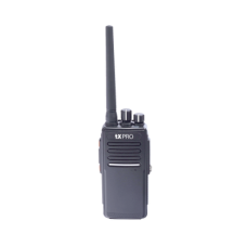 Radio Portátil UHF 400-512 MHz, Digital DMR y Analógico, 5 W, Incluye antena, batería, cargador y clip,  16 canales preconfigurados