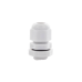 Conector Plástico Gris  Tipo Glándula para Cable de 3.5 a 6 mm de Diámetro.
