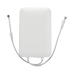 Antena Sectorial Wi-Fi de 90° para Exterior con Montaje / 2.4 y 5 GHz / Ganancia 15 dBi / Conectores RPSMA / Ideal para APs Conectorizados Unifi, Altai, TP-Link y Grandstream.