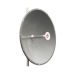 Antena direccional de 3 ft, 5.9 a 7.1 GHz, Ganancia 34 dBi, Conectores RP-SMA Hembra, Polarización doble, incluye montaje para torre o mástil 