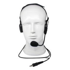 Receptor de Altavoces de cabeza de conducción ósea con boom flexible para KENWOOD TK3230/3000/3402/3312/3360/3170,NX240/340/220/320/420 Receptor de Altavoces de cabeza de conducción ósea con boom flexible para KENWOOD TK3230/3000/3402/3312/3360/3170,NX240/340/220/320/420