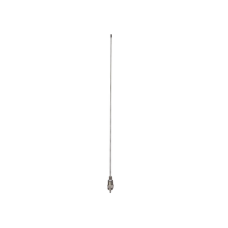 Antena grado marino en banda de VHF de 136 a 512 MHz con conector PL259 macho. Antena grado marino en banda de VHF de 136 a 512 MHz con conector PL259 macho.