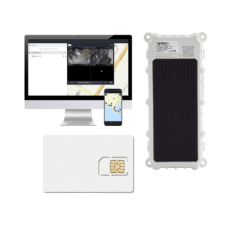 KIT Dispositivo de Seguimiento de Activos / Protección IP67 /  Recargable Li 9600 mAh / LTE Cat-M1/NB-IoT / Tamaño Compacto / Funciona con Energía Solar / + EPCOMGPSCODE + SIM500MB2Y