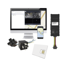 Kit Dispositivo TLW26BL para localización para vehículos / Conectividad 4G LTE y BLE 5.0 / Diferentes tipos de notificaciones / Corte y restablecimiento de energía / Relay + EPCOMGPSANUAL + SIM500MB2Y