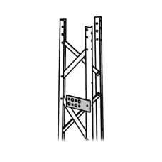 Guía Simple para Guiado de Cableado de Comunicación. Compatible con línea TITAN. Incluye Tornillo, Tuerca y Arandela.