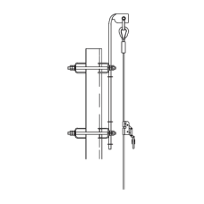 Línea de Vida hasta 45.7 Metros (150 pies). Compatible con línea Super Titan. Carro de Seg. NO INCLUIDO. Línea de Vida hasta 45.7 Metros (150 pies). Compatible con línea Super Titan. Carro de Seg. NO INCLUIDO.