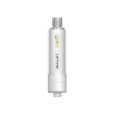 Radio airMAX Bullet-M2HP, hasta 100 Mbps, frecuencia de 2 GHz (2412 - 2472 GHz), No incluye adaptador PoE Radio airMAX Bullet-M2HP, hasta 100 Mbps, frecuencia de 2 GHz (2412 - 2472 GHz), No incluye adaptador PoE