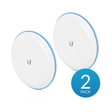 Kit UniFi Building Bridge de 1+ Gbps en 60 GHz con radio redundante en 5 GHz, alcance de hasta 500 m