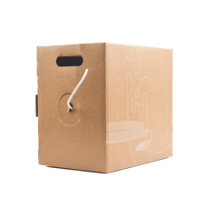 Bobina de cable UTP Riser (CMR) UniFi, Cat6, Color blanco, 23 AWG, 305m para interior