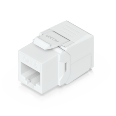 Keystone Jack Cat6 Tipo Toolless para Terminación sin Herramientas, Instalación Snap-In en Patch Panel, Paquete con 12 Piezas