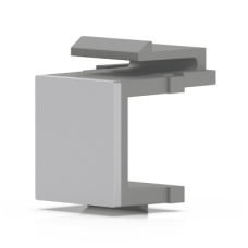 Insertos Ciegos Keystone para Cubrir Puertos No Utilizados en Patch Panel Blank de 24 Puertos, Instalación Snap-In, Paquete con 24 Piezas