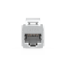 Keystone Coupler Cat6A Pass-Through para Cable Ethernet Preterminado, Instalación Snap-In en Patch Panel, Paquete con 12 Piezas Keystone Coupler Cat6A Pass-Through para Cable Ethernet Preterminado, Instalación Snap-In en Patch Panel, Paquete con 12 Piezas