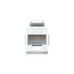 Keystone Coupler Cat6 Pass-Through para Cable Ethernet, Instalación Snap-In en Patch Panel, Paquete con 12 Piezas Keystone Coupler Cat6 Pass-Through para Cable Ethernet, Instalación Snap-In en Patch Panel, Paquete con 12 Piezas