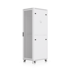 UACC Rack Cabinet 42U (600 × 800 mm) – Gabinete de Piso Totalmente Ensamblado con Ventiladores Integrados, Paneles Removibles, Ruedas con Seguro y Puerta Frontal Perforada para Óptimo Flujo de Aire
