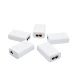 5 Unidades del Adaptador PoE Ubiquiti de 24 VDC, 0.5 A con puerto Gigabit, color blanco