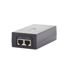 Adaptador PoE Ubiquiti de 50 VDC, 1.2 A puerto Gigabit para equipos airFiber Adaptador PoE Ubiquiti de 50 VDC, 1.2 A puerto Gigabit para equipos airFiber