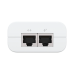 Adaptador PoE Ubiquiti (48 VDC, 0.65A) puerto Gigabit, ideal para equipos UniFi