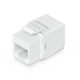 Keystone Jack Cat6 Tipo Toolless para Terminación sin Herramientas, Instalación Snap-In en Patch Panel, Paquete con 12 Piezas