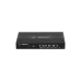 EdgeRouter 4, con 3 puertos 10/100/1000 Mbps + 1 puerto SFP, con funciones avanzadas de ruteo