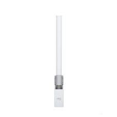 Antena omnidireccional, potente cobertura de 360°, doble polaridad MIMO 2x2, frecuencia 5 GHz (5.45-5.85 GHz) de 13 dBi
