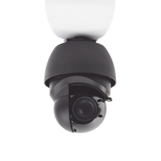 UniFi Protect G4 PTZ cámara de giro, inclinación y zoom de alto rendimiento con transmisión de video 4K, 24 FPS, zoom óptico 22x y visión nocturna LED IR adaptativa.