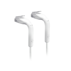 UniFi Patch Cable Cat6 Ultradelgado GbE con Botas Flexibles, Color Blanco, 1 Metro (3.28 Pies)
