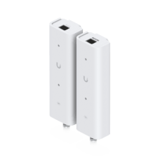 Kit Extensor PoE sobre 2 Hilos (Par Transmisor/Receptor) para Cable Par Trenzado o Coaxial, Entrada PoE++ y Salida PoE/PoE+, Incluye Adaptadores BNC