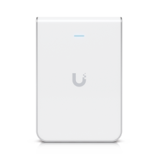 Access Point UniFi U6 In Wall/Montaje p/pared, WIFI 6 2.4 Y 5 Ghz, hasta 5.3 Gbps, 1 pto PoE In, 4 ptos secundarios (1 PoE Out)