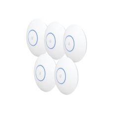 Paquete de 5 Access Point UniFi HD 802.11ac Wave 2 MU-MIMO 4X4 para alta densidad de usuarios, hasta 500 usuarios WiFi (Sin PoE´s) Paquete de 5 Access Point UniFi HD 802.11ac Wave 2 MU-MIMO 4X4 para alta densidad de usuarios, hasta 500 usuarios WiFi (Sin PoE´s)