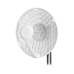 Radio de Backhaul de alta capacidad, tecnología airFiber hasta 1 Gbps, 60 GHz con failover en 5 GHz, con antena integrada de 38 dBi y 11 dBi respectivamente