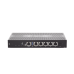 EdgeRouter 6 PoE pasivo 24 V, con 5 puertos 10/100/1000 Mbps + 1 puerto SFP, con funciones avanzadas de ruteo