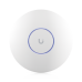 Punto de Acceso UniFi WiFi 6E Enterprise, alta densidad, hasta 600 usuarios, Mu-MIMO 4x4, bandas 2.4/5/6 Ghz, (1) puerto RJ45 2.5G (POE+ no incluido)