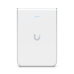 Access Point UniFi U6 In Wall/Montaje p/pared, WIFI 6 2.4 Y 5 Ghz, hasta 5.3 Gbps, 1 pto PoE In, 4 ptos secundarios (1 PoE Out)