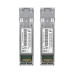UFiber Módulo SFP+ 10G, transceptor MiniGibic MultiModo 10 Gbps, distancia 300m, conectores LC, paquete de 2 piezas