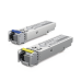UFiber Módulo SFP, transceptor MiniGibic MonoModo 1.25 Gbps, distancia 3km, Simplex, un conector LC, incluye 2 tranceptores