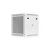 UACC Rack Cabinet 12U (598 x 600 mm) - Gabinete Cerrado para Montaje en Pared con Puerta Frontal Perforada, Totalmente Ensamblado con Ventiladores Integrados y Paneles Removibles