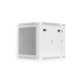 UACC Rack Cabinet 12U (600 x 703 mm) - Gabinete Cerrado para Montaje en Pared con Puerta Frontal Perforada, Puerta Trasera Abatible (Swing-Out) y Paneles Laterales Removibles con Llave