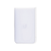 Access Point UniFI doble banda cobertura 180º, MI-MO 2x2 diseño placa de pared con dos puertos adicionales, hasta 100 usuarios Wi-Fi