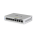 Switch UniFi Administrable capa 2 de 8 puertos Gigabit (4 Puertos Gigabit PoE 802.3af y 4 puertos Gigabit ethernet) 60W