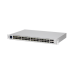 UniFi Switch USW-48-POE, Capa 2 de 48 puertos (32 puertos PoE 802.3af/at + 16 puertos Gigabit) + 4 puertos 1G SFP, 195W, pantalla informativa