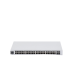 UniFi Switch USW-48-POE, Capa 2 de 48 puertos (32 puertos PoE 802.3af/at + 16 puertos Gigabit) + 4 puertos 1G SFP, 195W, pantalla informativa