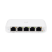 Switch UniFi Administrable Compacto de 5 Puertos 10/100/1000 Mbps, soporta entrada de PoE 802.3af/at