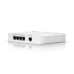 USW Flex XG Switch Capa 2, Compacto de 4 Puertos 10GbE, Puede ser Alimentado por un Puerto GbE PoE+ o con un Adaptador 5 Vcc USB-C