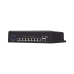 Switch industrial UniFi PoE de 10 puertos Gigabit (8 x 802.3bt y 2 x Ethernet) para temperaturas extremas