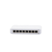 Switch UniFi Lite Administrable PoE de 8 Puertos 10/100/1000 Mbps (4 puertos 802.3af/at), 52 W 