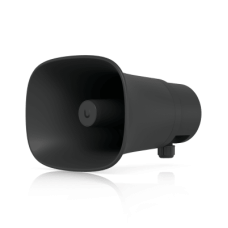 UniFi Protect AI Horn Speaker, Altavoz IP 120 dB, PoE+, Alerta AI Avanzada, Montaje Pared, Esquina y Poste, IP66, Color Negro
