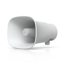UniFi Protect AI Horn Speaker, Altavoz IP 120 dB, PoE+, Alerta AI Avanzada, Montaje Pared, Esquina y Poste, IP66